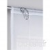 Store Romain Transparent Broderie avec Plumes Passe Tringle Décoration de Fenêtre LxH 80x120cm  Gris Clair - B07KPYN5PN